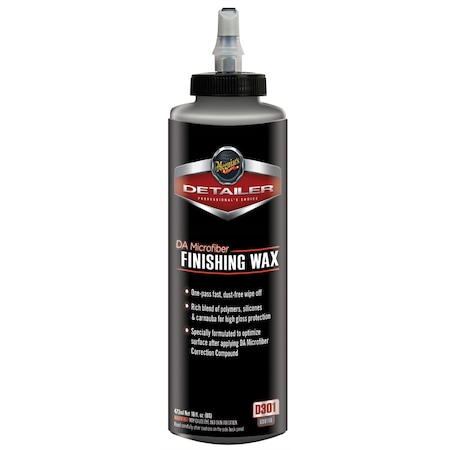 3M Da Microfiber Finishing Wax 16 Oz. D30116